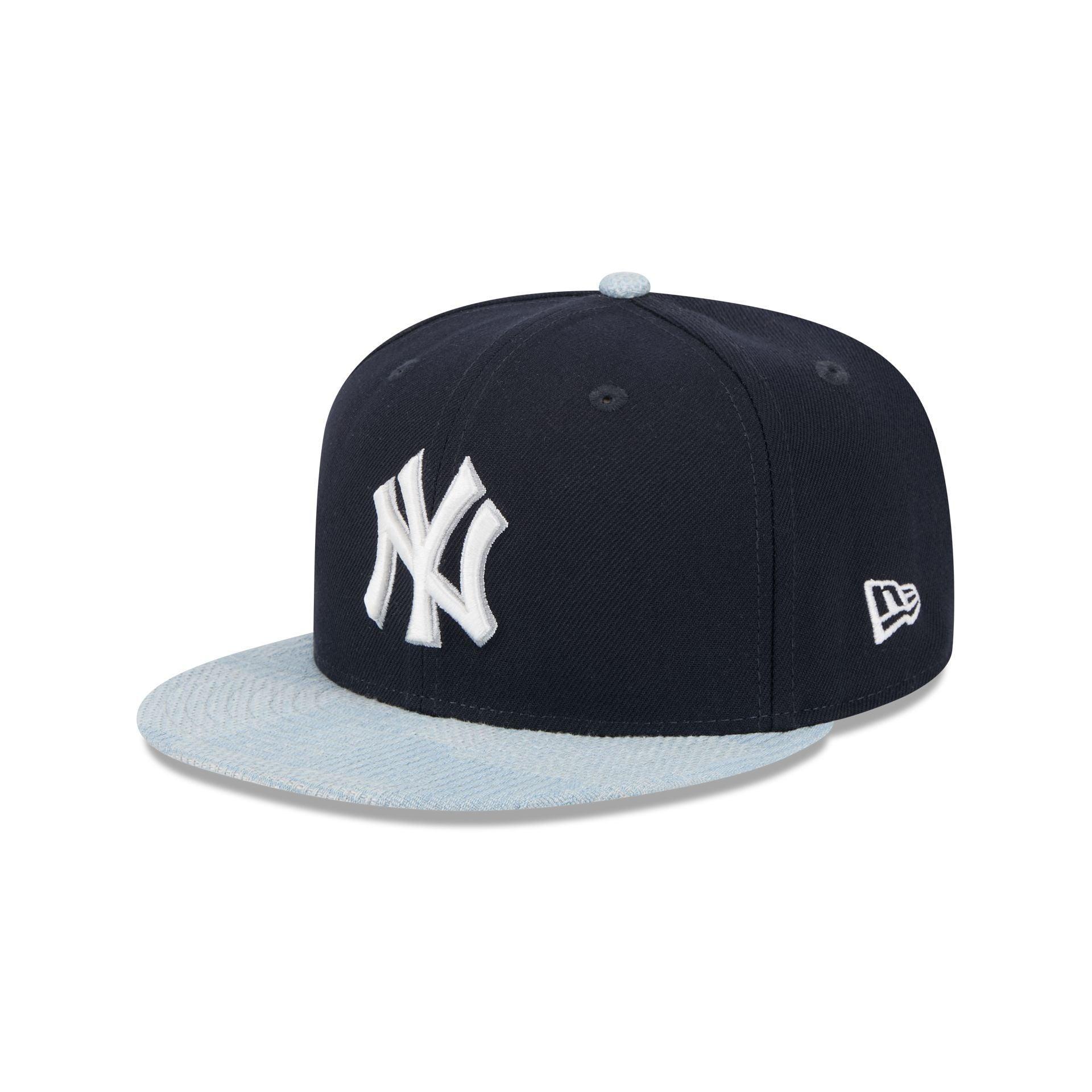 New York Yankees Patch Denim 59FIFTY Fitted Hat Male Product Image