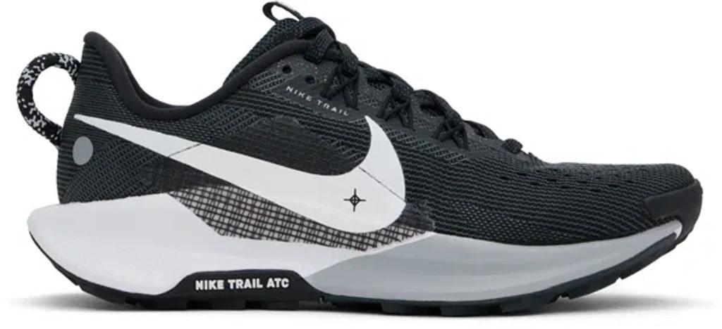 NIKE Black Pegasus Trail 5 Sneakers In Black/white-anthraci Product Image