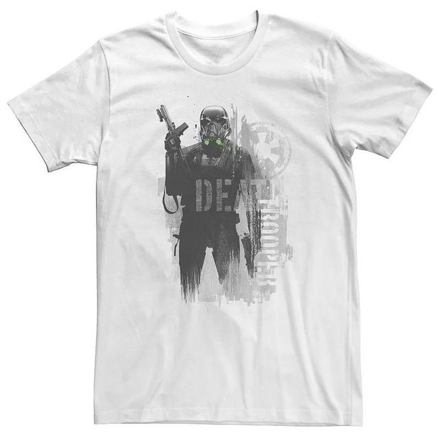 Big & Tall Star Wars Rogue One Death Trooper Grunge Tee, Mens Product Image