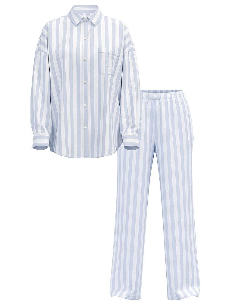 Modal-Cotton Long Pajama Set Product Image