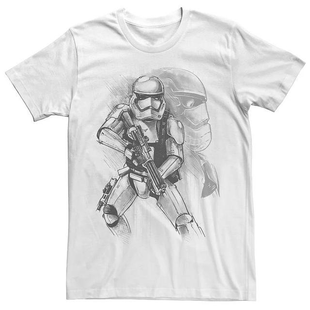 Mens Star Wars Stormtrooper Sketch Tee Product Image