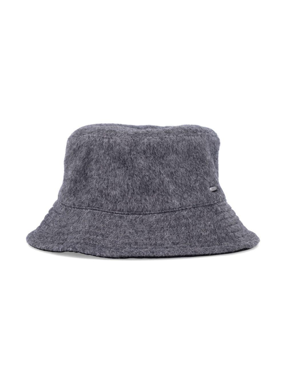 OUR LEGACY Wool Bucket Hat In Grey Product Image