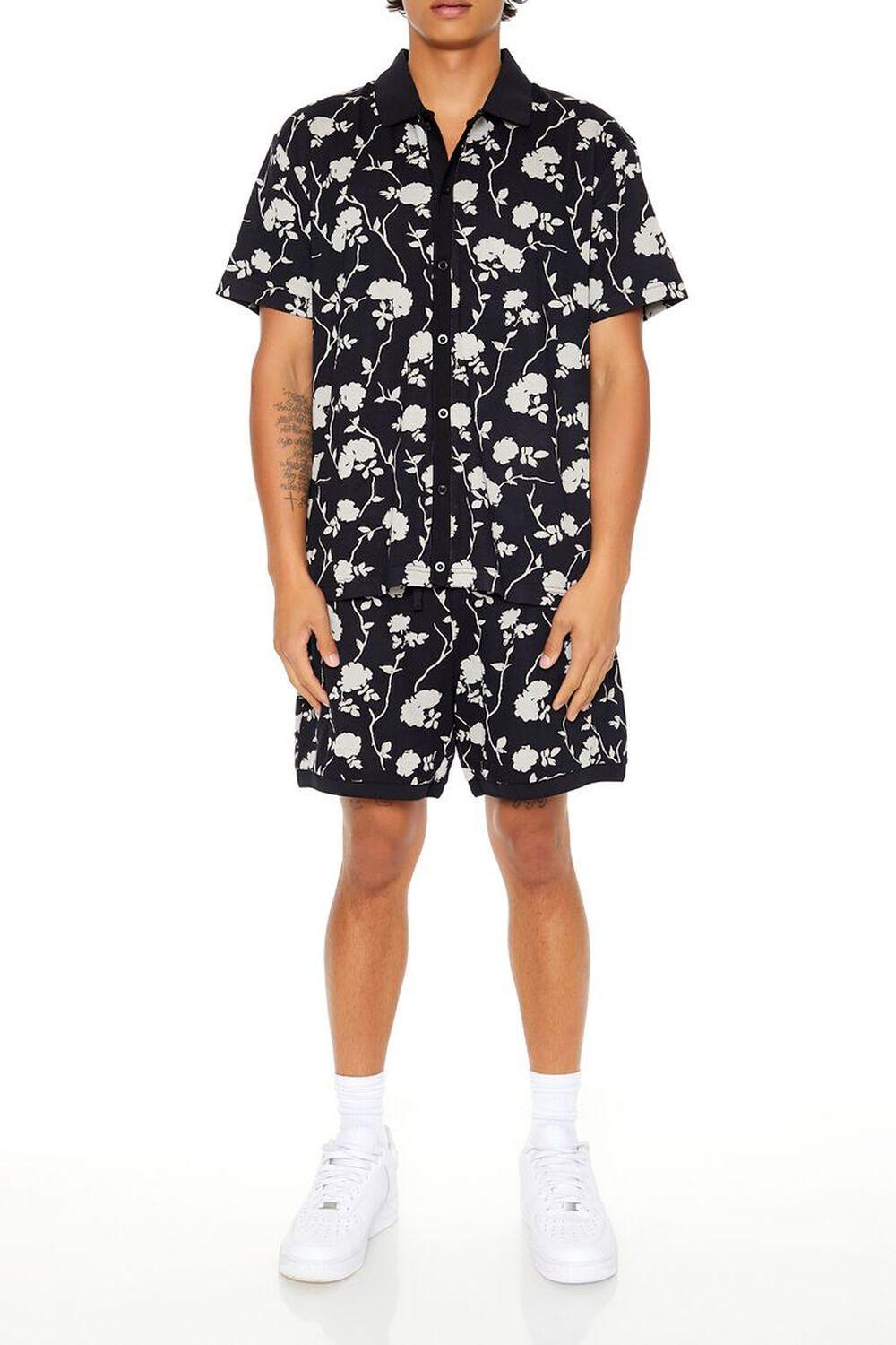 Floral Short-Sleeve Print Shirt | Forever 21 Product Image