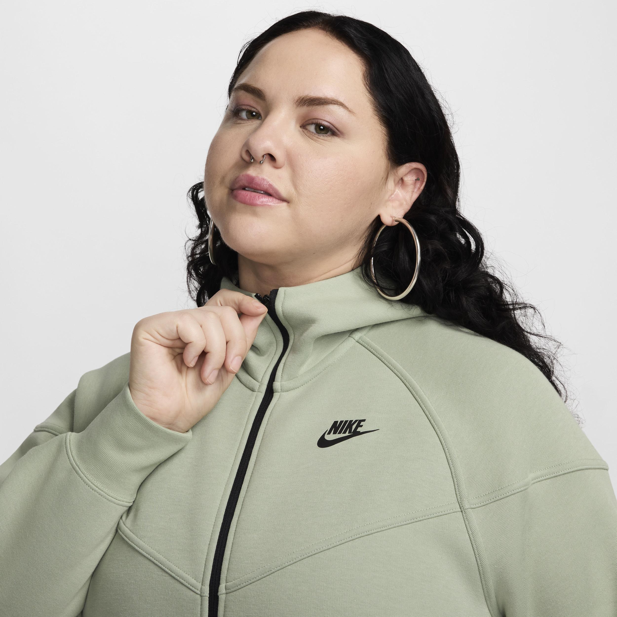 Womens Nike Sportswear Tech Fleece Windrunner Full-Zip Hoodie (Plus Size) Product Image