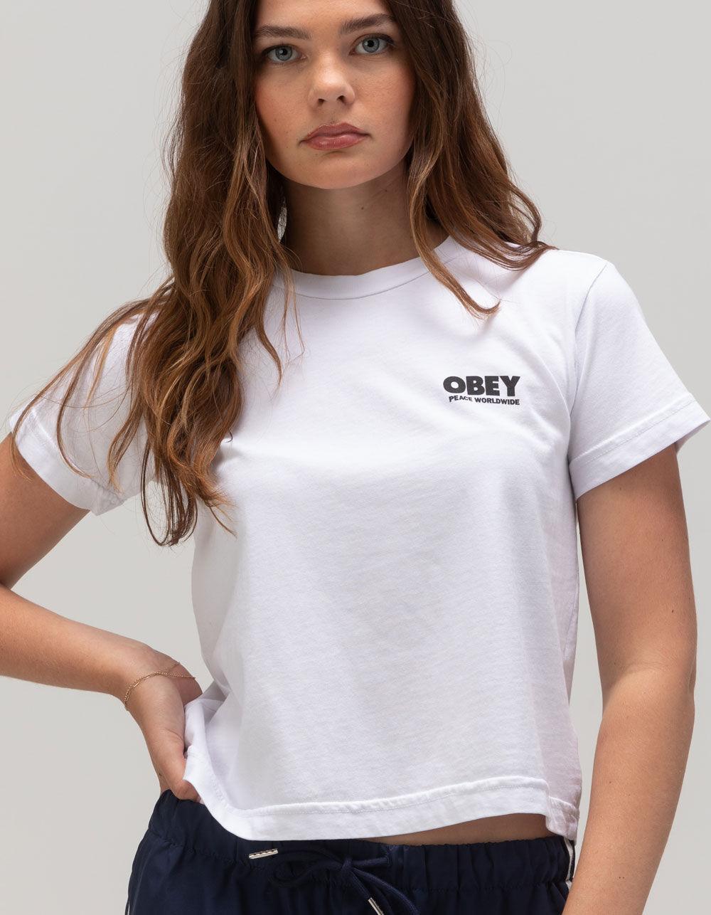 OBEY Peace Worldwide Womens Tee Product Image