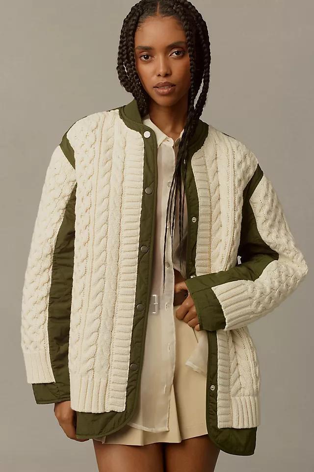 rag & bone Winnie Mixed-Media Jacket Product Image