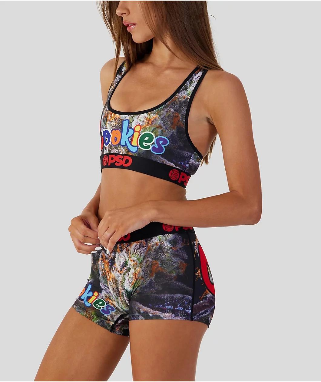 PSD x Cookies Flower Sports Bra Product Image