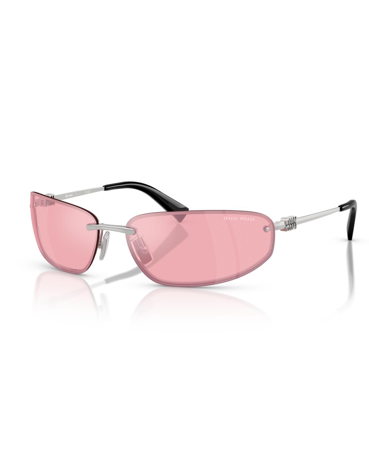 Womens 69MM Oval Sunglasses Product Image