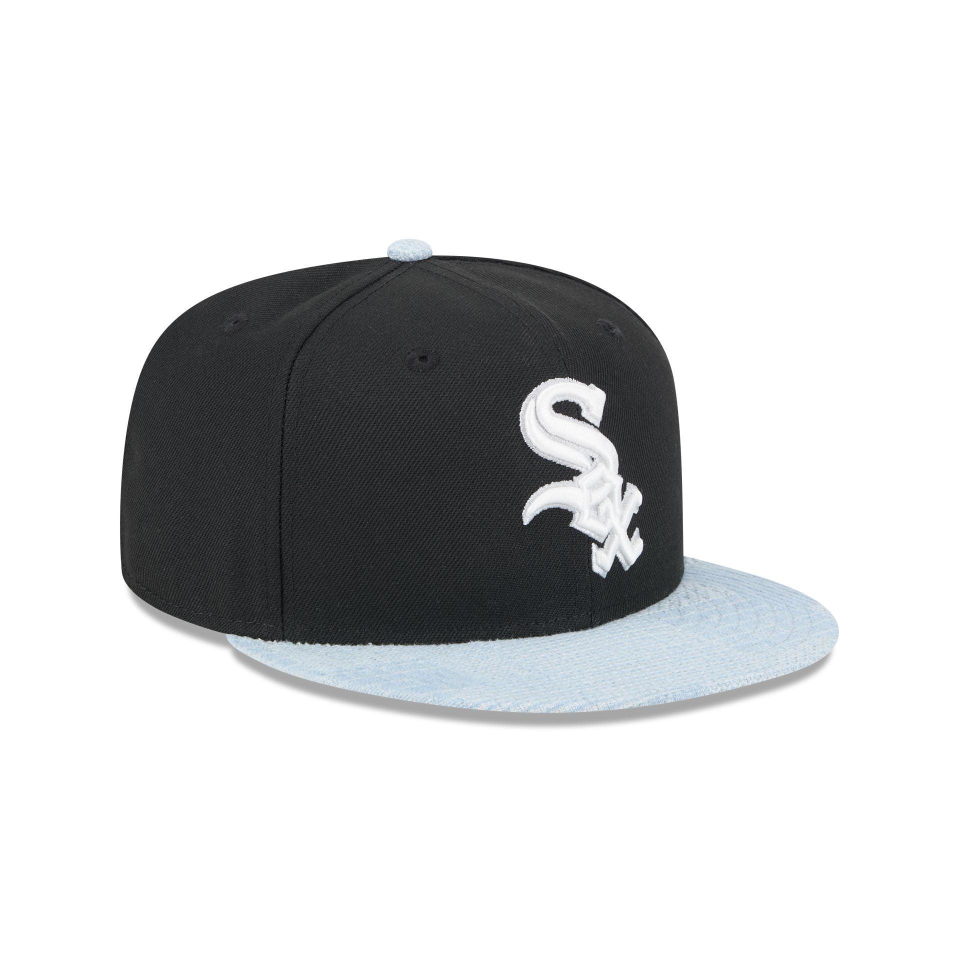 Chicago White Sox Patch Denim 59FIFTY Fitted Hat Male Product Image