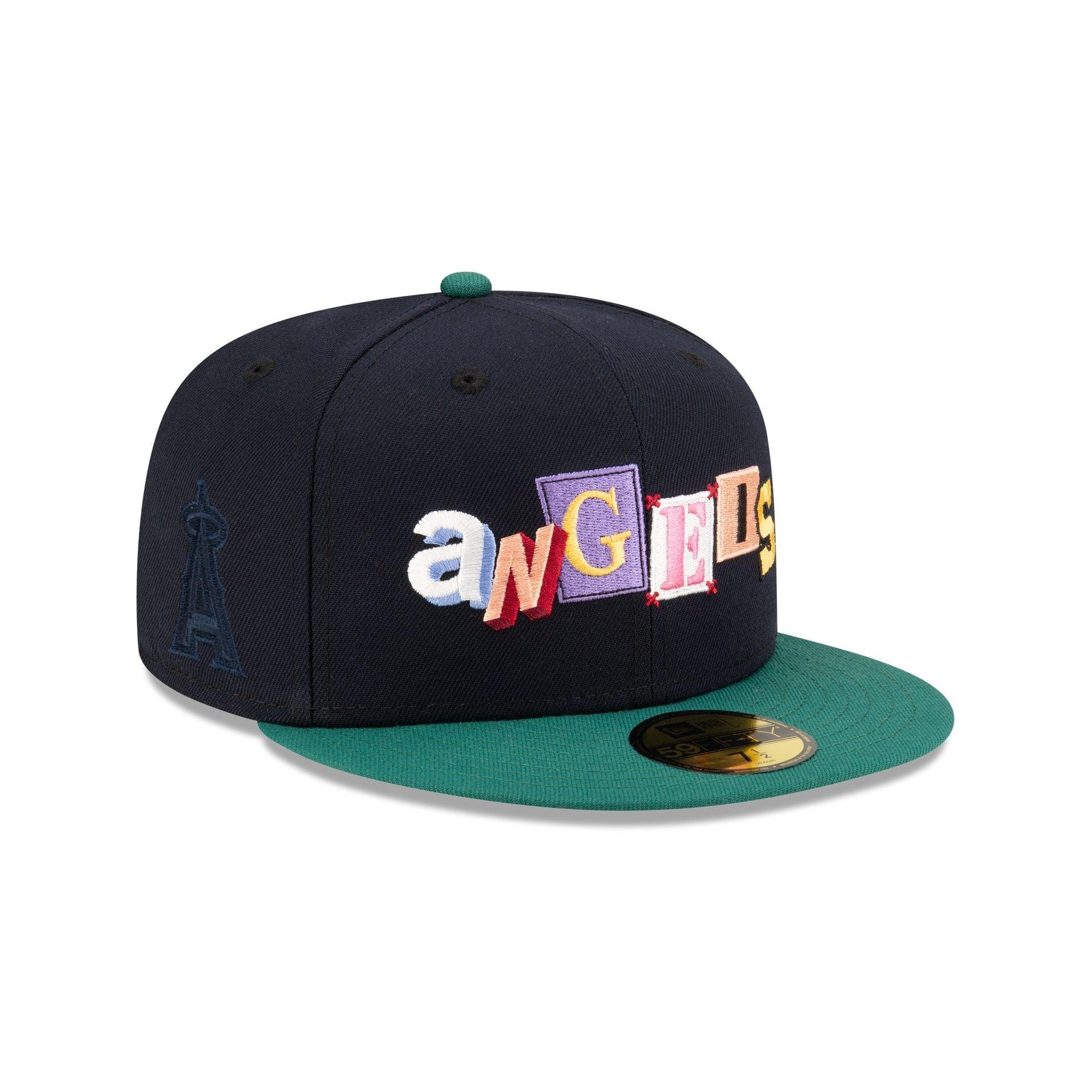 Just Caps Note Pack Los Angeles Angels 59FIFTY Fitted Hat Male Product Image