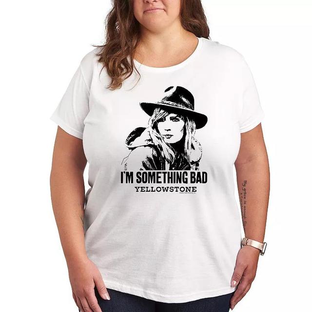 Plus Yellowstone Im Something Bad Graphic Tee, Womens Product Image