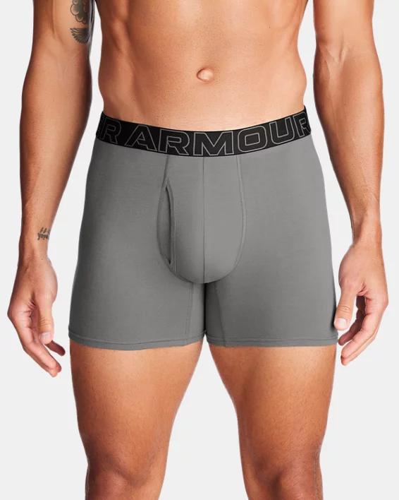 Men's UA Performance Cotton 6" 3-Pack Boxerjock® Product Image