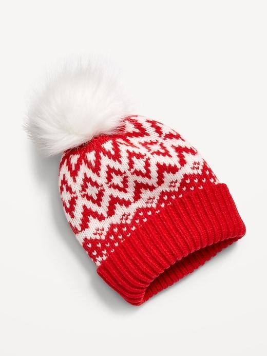 Sweater-Knit Beanie Product Image