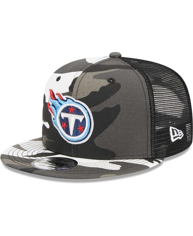 Mens New Era Urban Camo Tennessee Titans 9FIFTY Trucker Snapback Hat Product Image