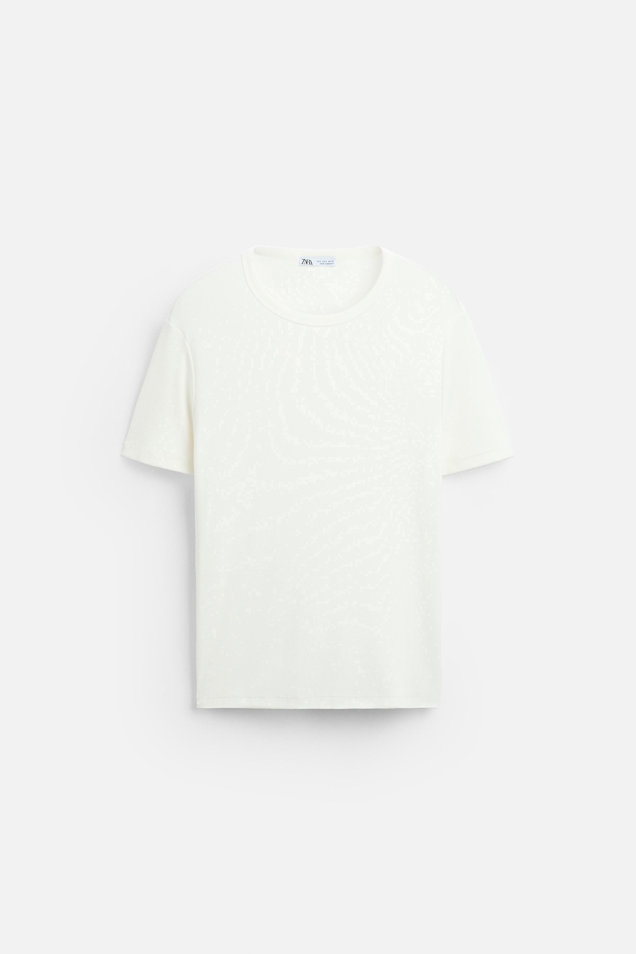 BASIC RIBBED T-SHIRT Product Image