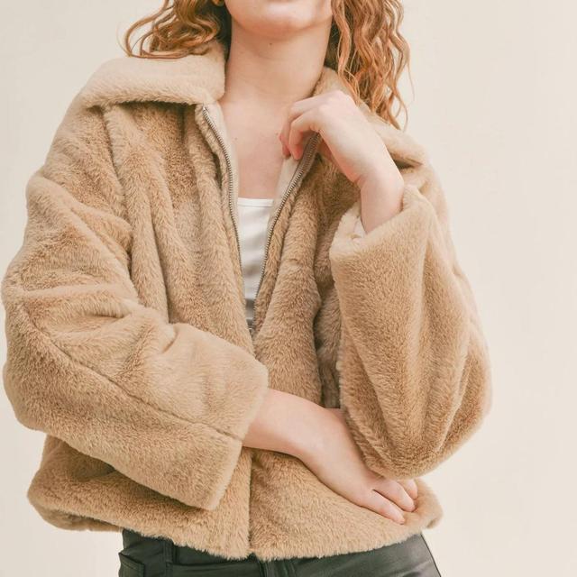 Libby Faux Fur Jacket Product Image