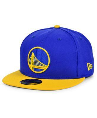 Mens New Era Royal Golden State Warriors 2-Tone 59FIFTY Fitted Hat - Royal Product Image