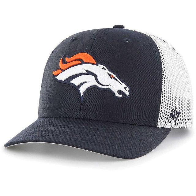 Mens 47 Denver Broncos Adjustable Trucker Hat, Blue Product Image