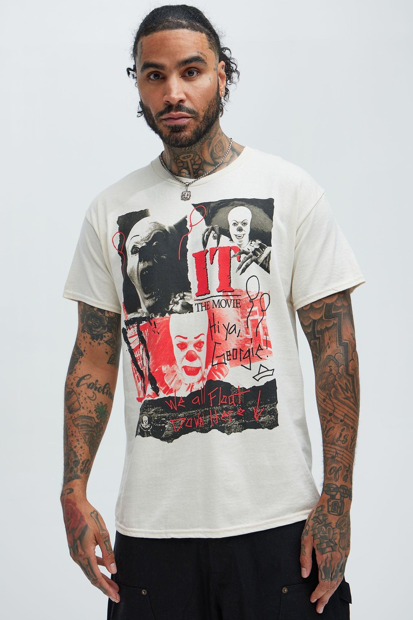 IT Pennywise Short Sleeve Tee - Natural/Combo Product Image