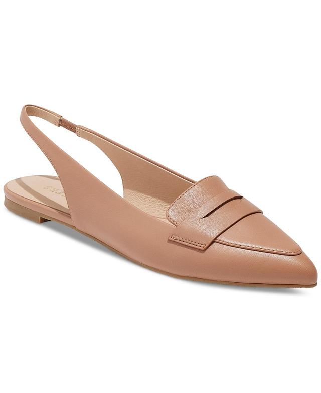 Jack Rogers Pennie Sling Back Ballet Leather Flats Product Image