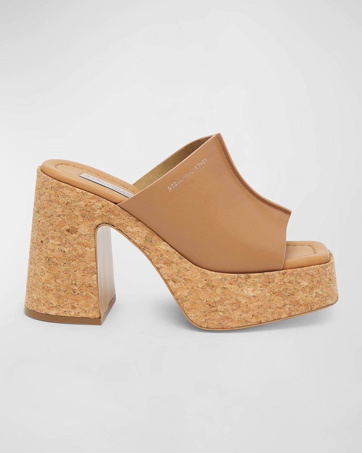 Stella McCartney Skyla Alter Sporty Sandal in Brown Product Image