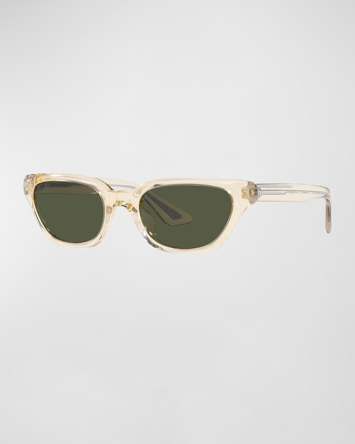 1983C Acetate & Crystal Cat-Eye Sunglasses Product Image