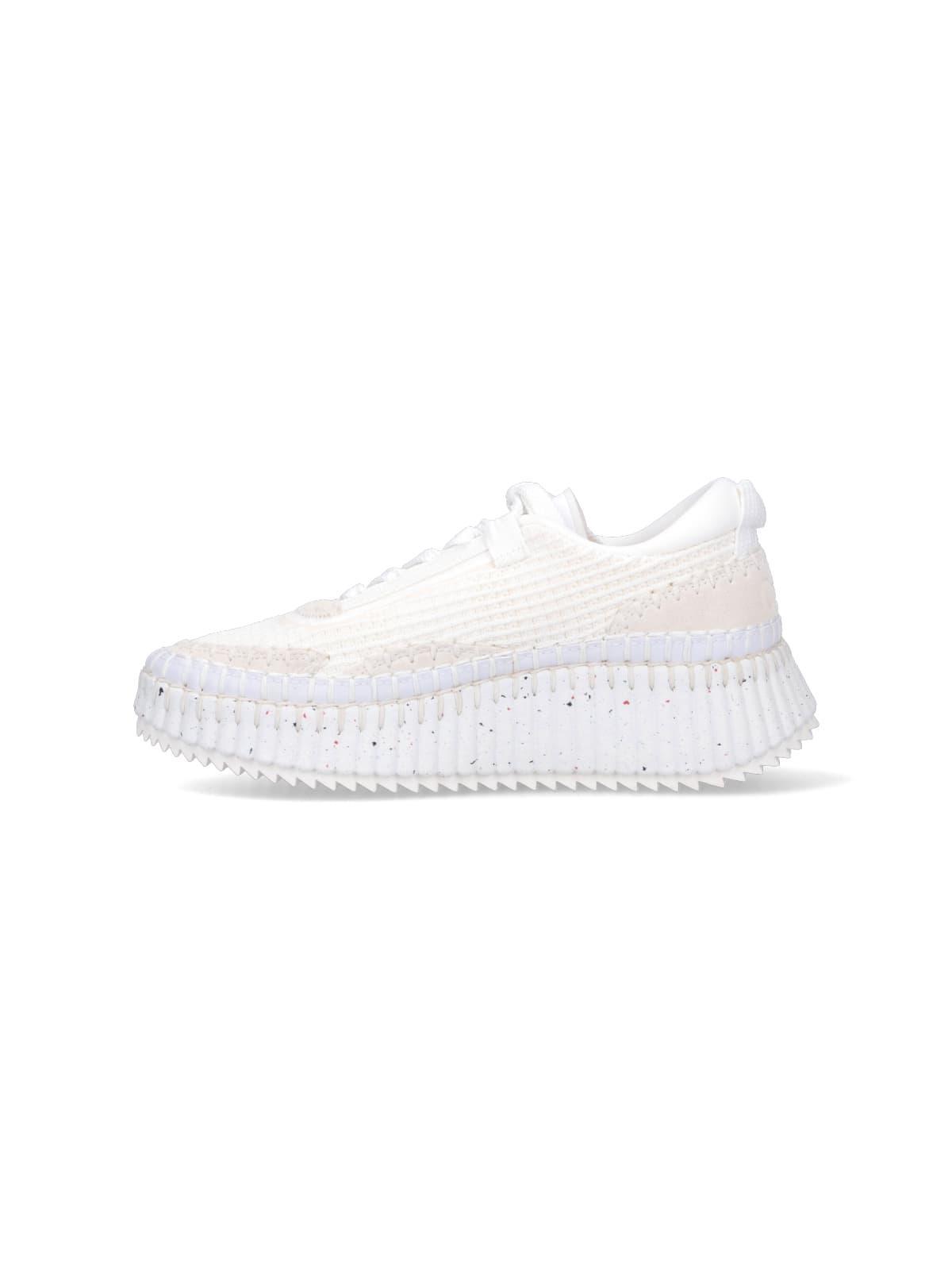 Nama Sneakers In White Product Image