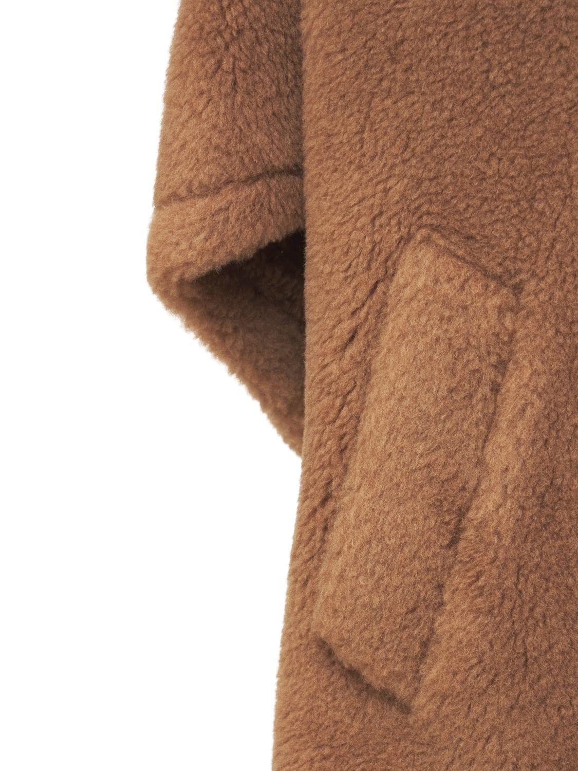 Tebe Teddy Camel Wool Cape Product Image