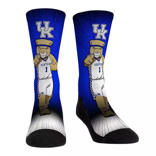 Rock Em Socks Kentucky Wildcats Mascot Pump Up Crew Socks, Mens Product Image