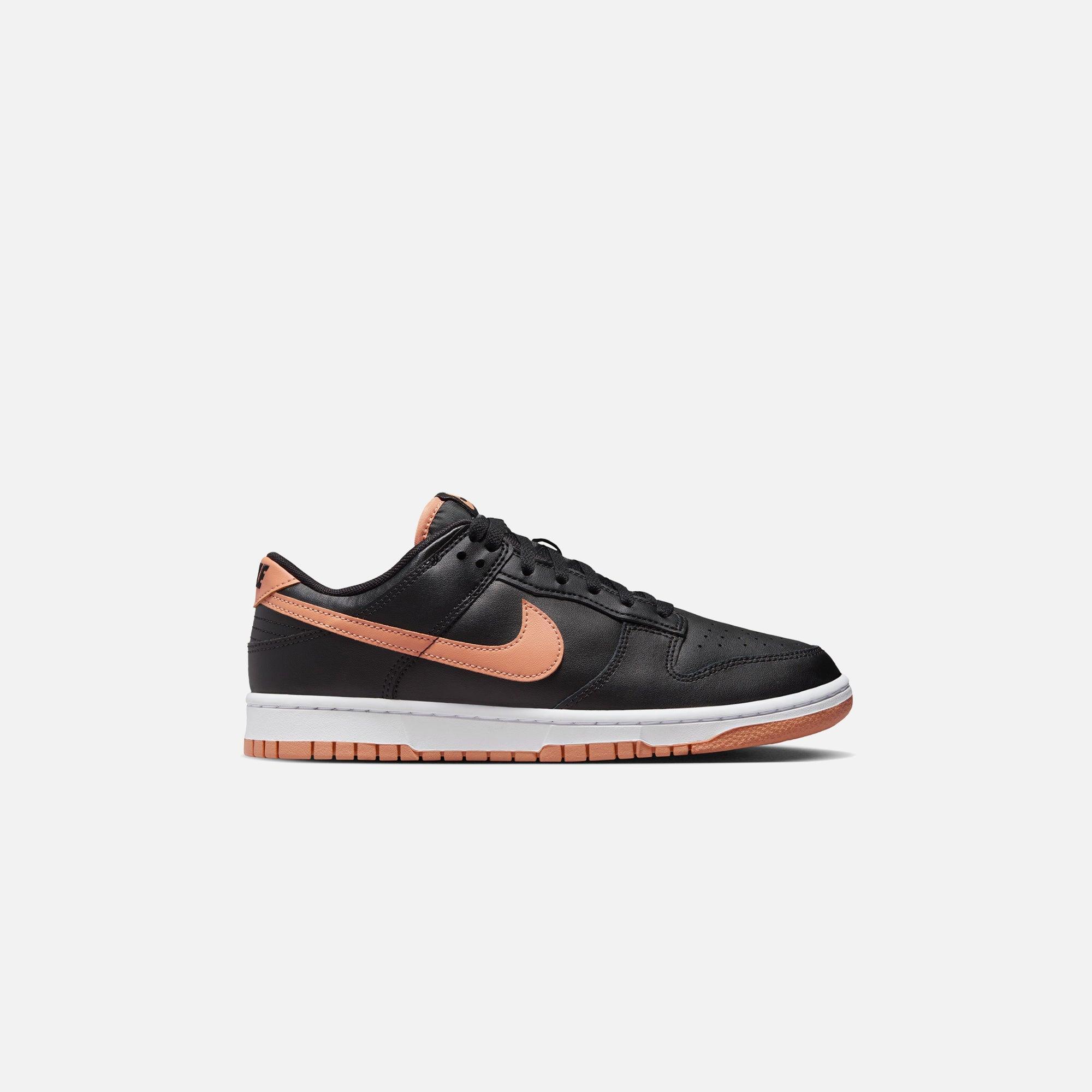 Nike Dunk Low Retro - Black / Amber Brown / White Male Product Image