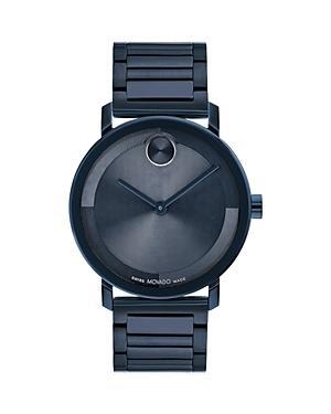 Men's Movado BoldÂ® Evolution Black IP Strap Watch with Textured Tonal Black Dial (Model: 3601123) Product Image