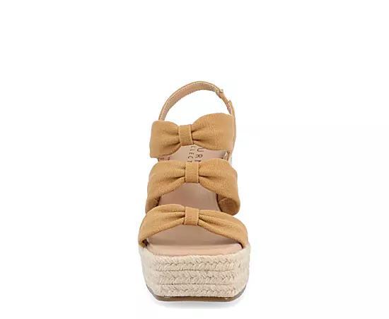 Journee Collection Womens Santorynn Platform Wedge Sandal Product Image