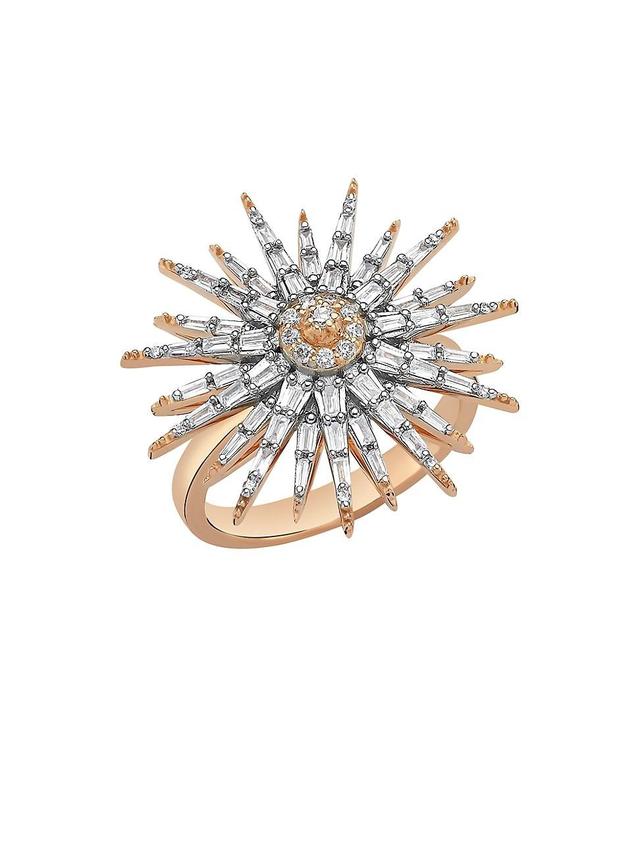 Womens Star Light Jardin 14K Rose Gold & 0.56 TCW Diamond Ring Product Image