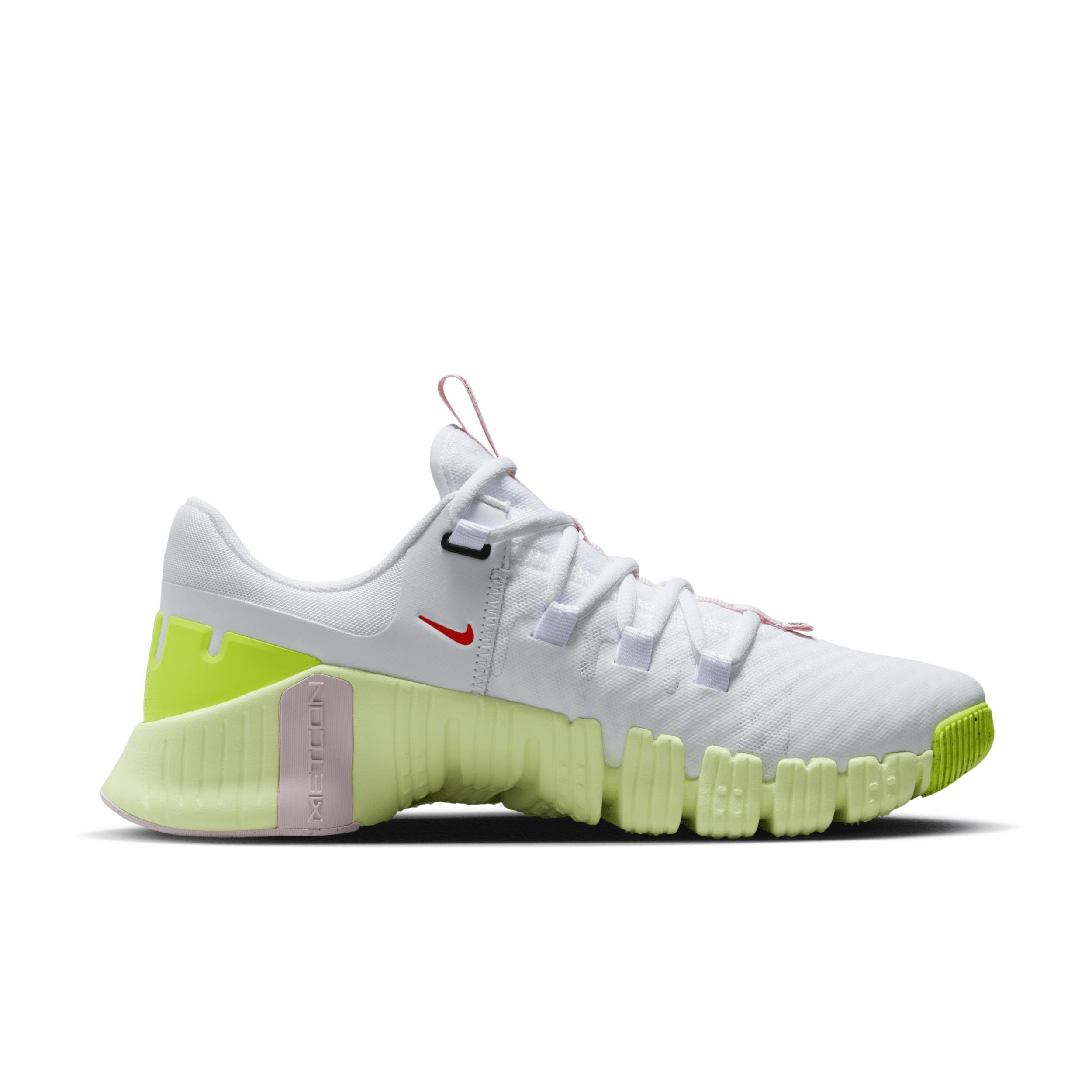 Nike Womens Nike Free Metcon 5 - Womens Running Shoes Bright Crimson/White/Barely Volt Product Image