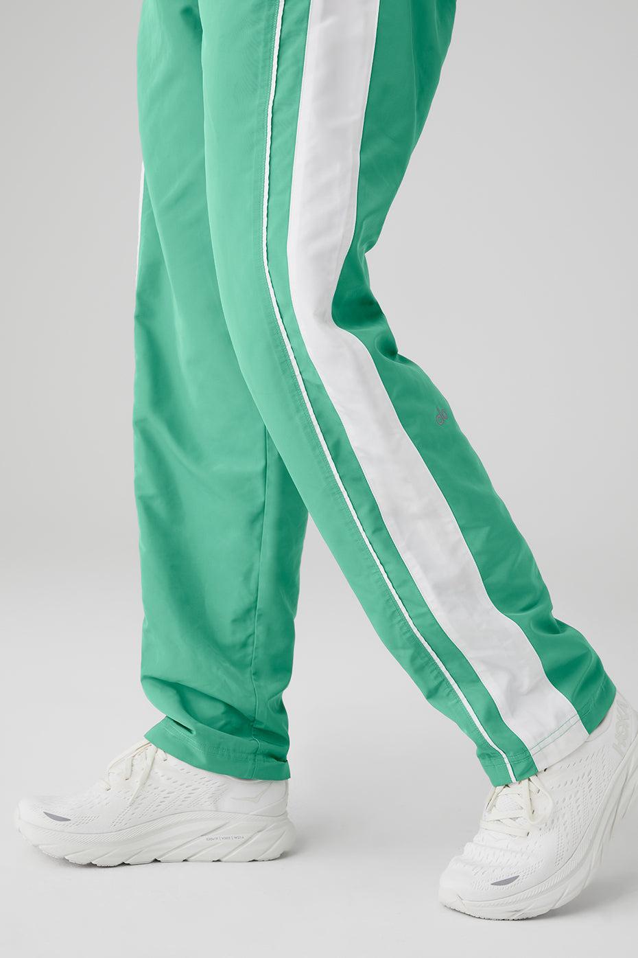 Racetrack Pant - Lettuce/White Female Product Image