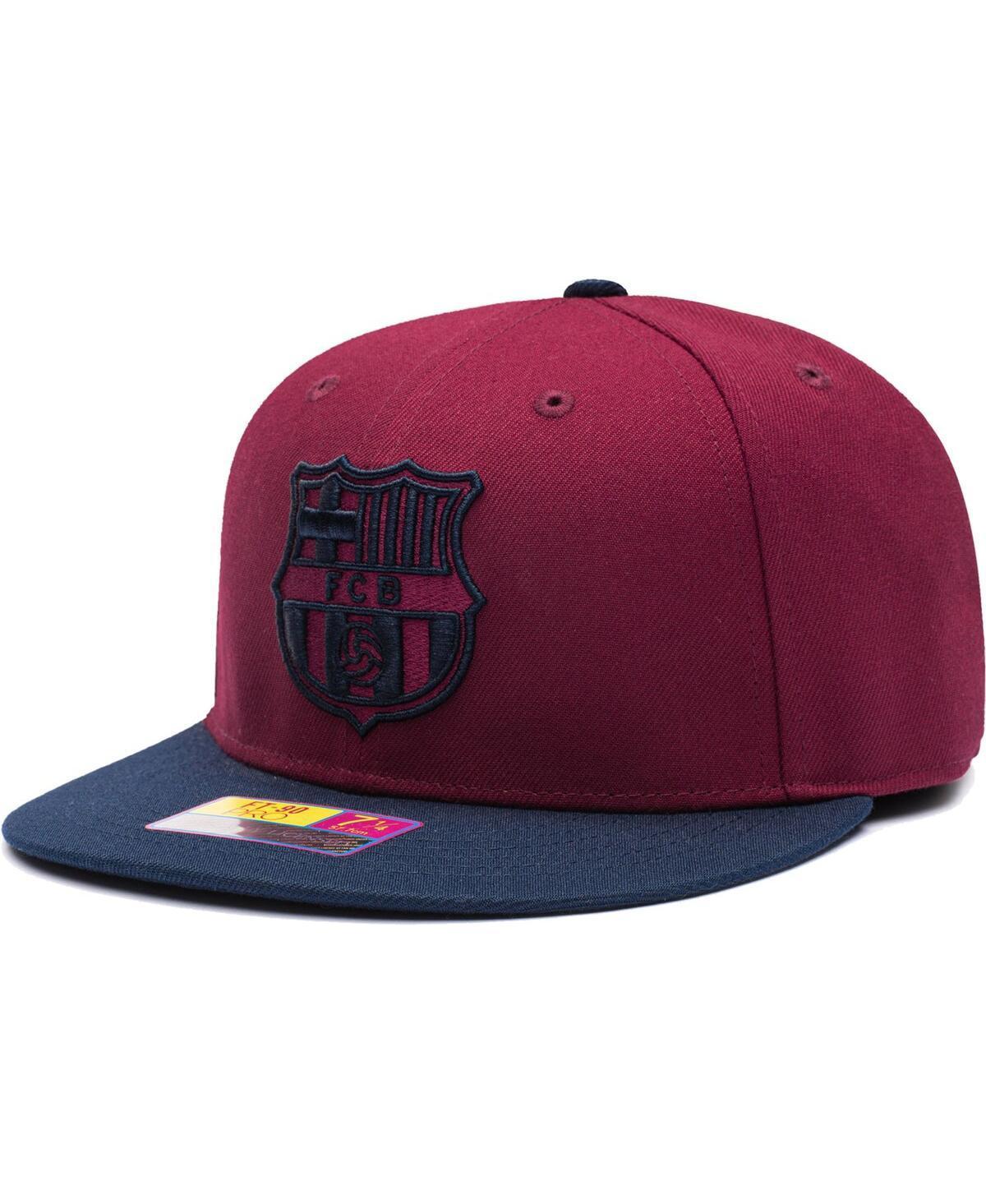 Mens Burgundy Barcelona Americas Game Fitted Hat - Burgundy Product Image