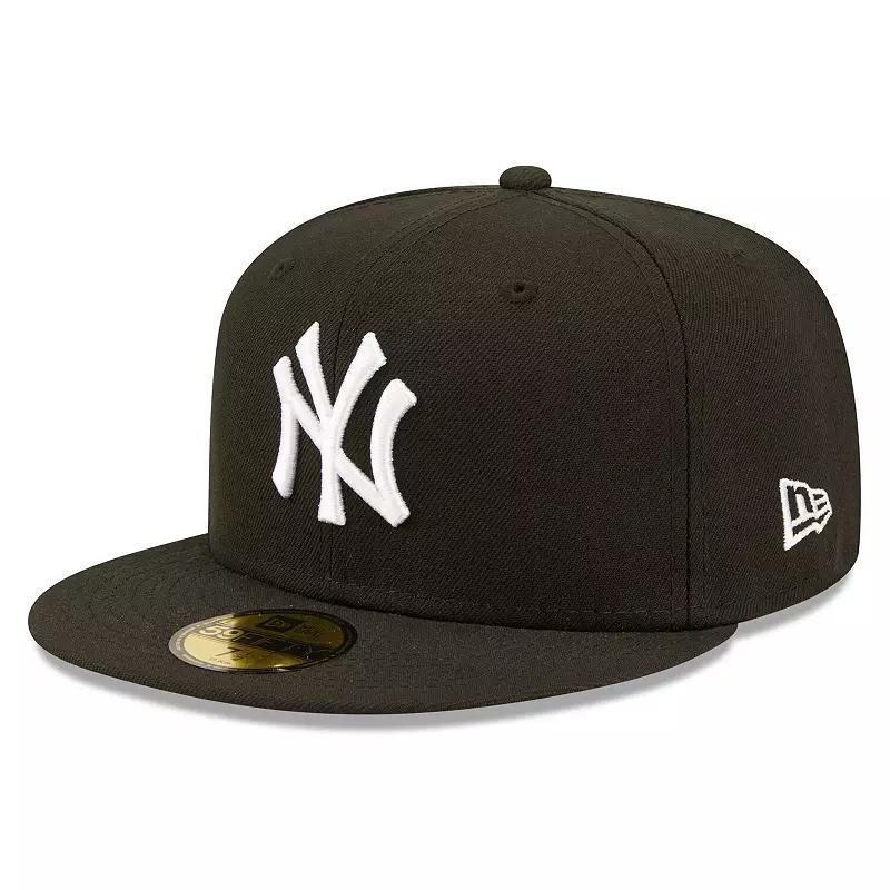 Mens New Era New York Yankees Team Logo 59FIFTY Fitted Hat Product Image