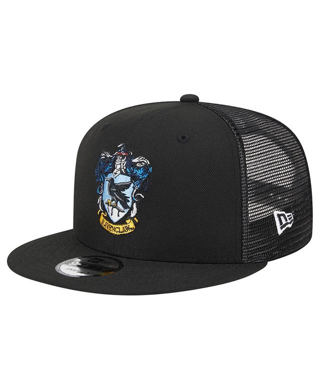 Mens New Era Black Harry Potter Ravenclaw Trucker 9FIFTY Snapback Hat Product Image