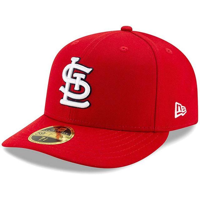 Mens New Era St. Louis Cardinals Authentic Collection On-Field Low Profile 59FIFTY Fitted Hat Product Image