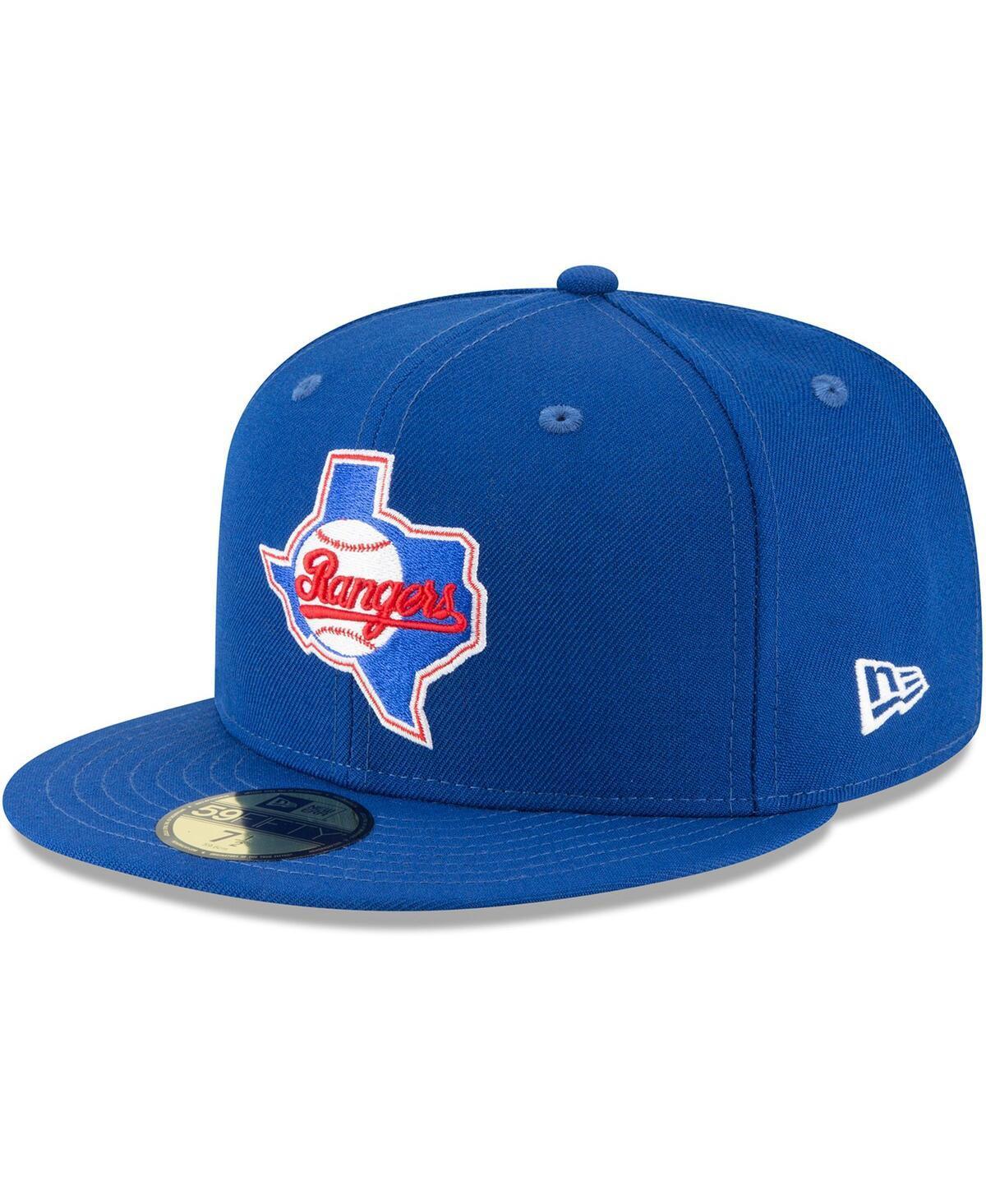 Mens New Era Texas Rangers Cooperstown Collection Wool 59FIFTY Fitted Hat Product Image