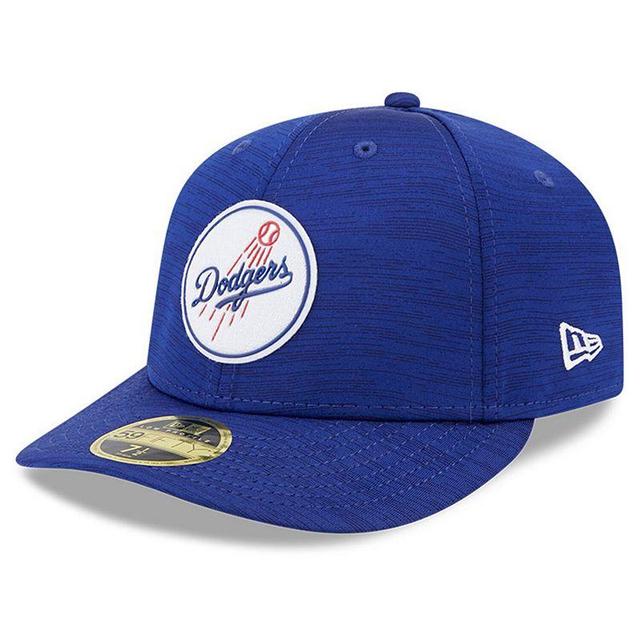 Mens New Era Royal Los Angeles Dodgers 2023 Clubhouse Low Profile 59FIFTY Fitted Hat Product Image