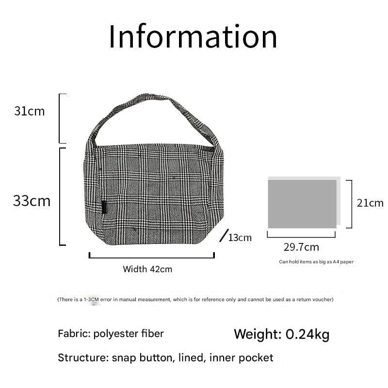 Plaid Tote Bag product image