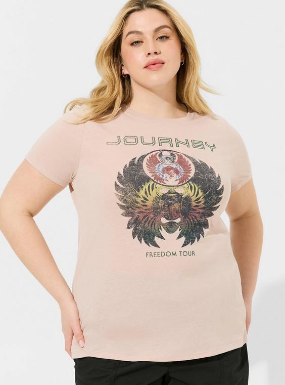 Journey Tour Fit Cotton Crew Tee Product Image