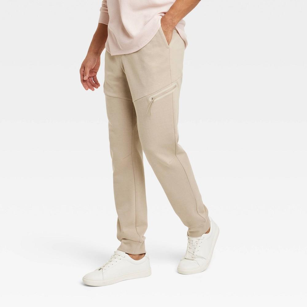 Mens Ponte Joggers - All in Motion Khaki XXL Product Image