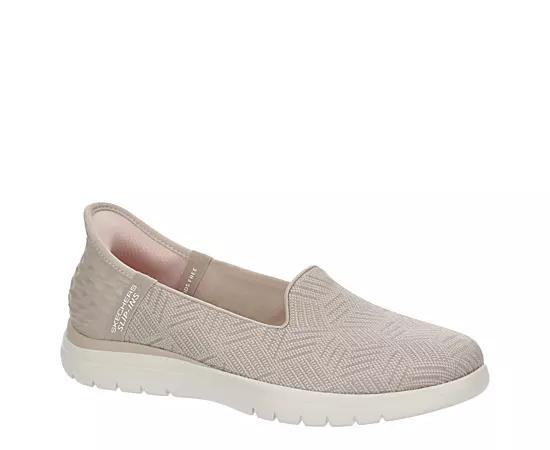 Skechers Hands Free Slip-ins On the GO Flex Clover Womens Shoes Brown Product Image