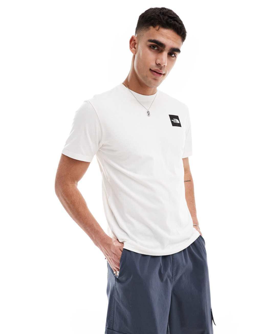 The North Face Brand Proud t-shirt with back graphic in white Product Image