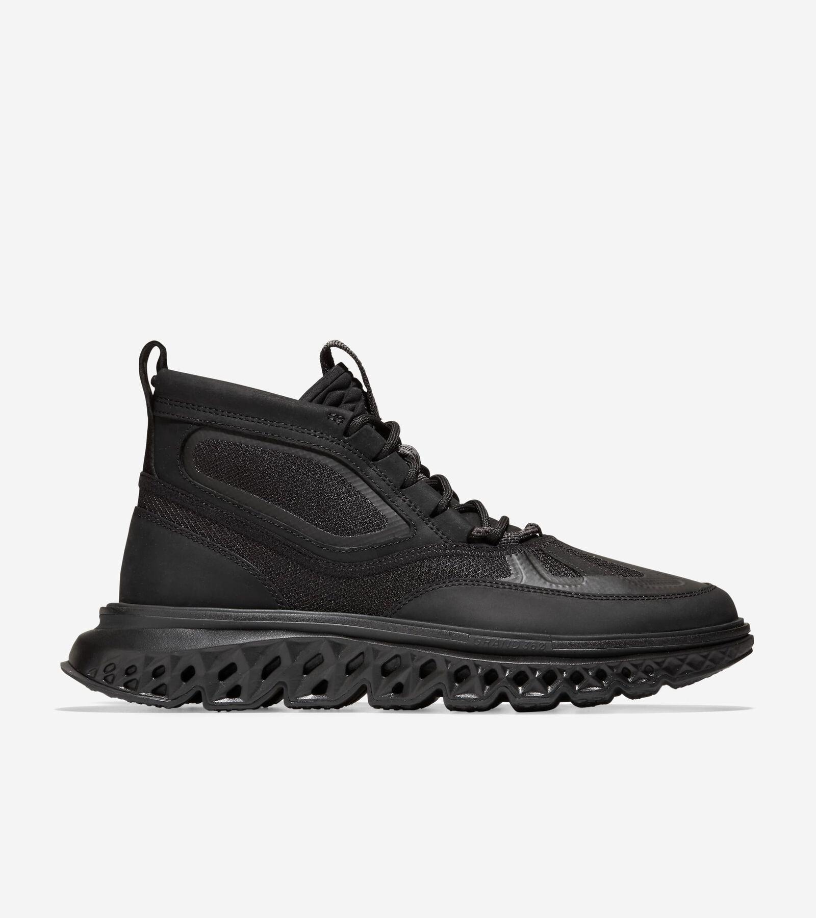 Cole Haan 5.Zerogrand Work Chukka Black Water-Resistant) Men's Boots Product Image