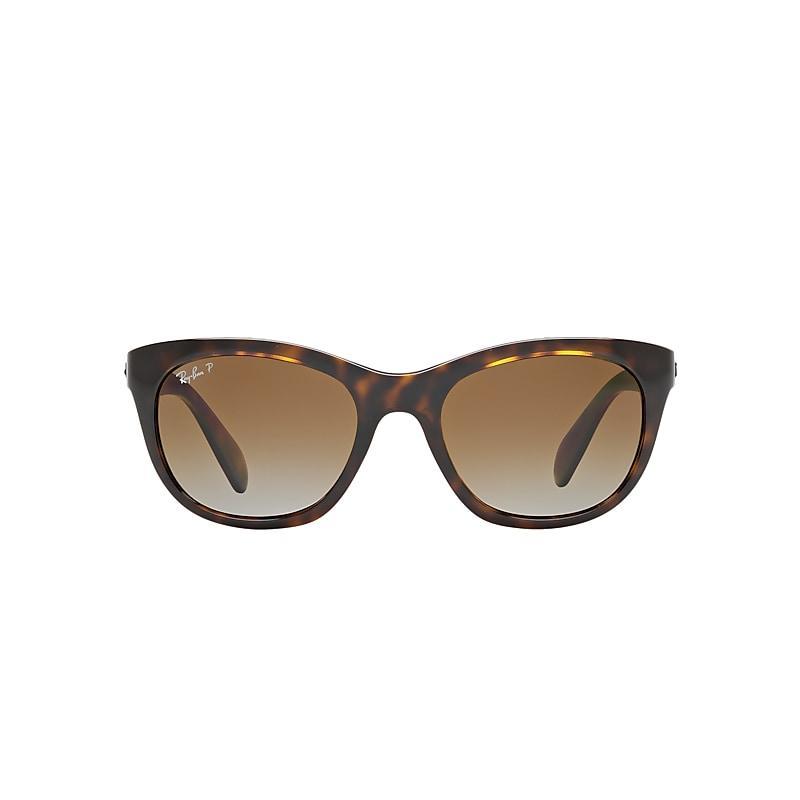 Ray-Ban RB4216 Sunglasses frame Brown lenses polarized Product Image