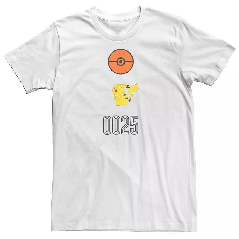 Mens Pokemon Pikachu Pokeball Pocket Tee Product Image