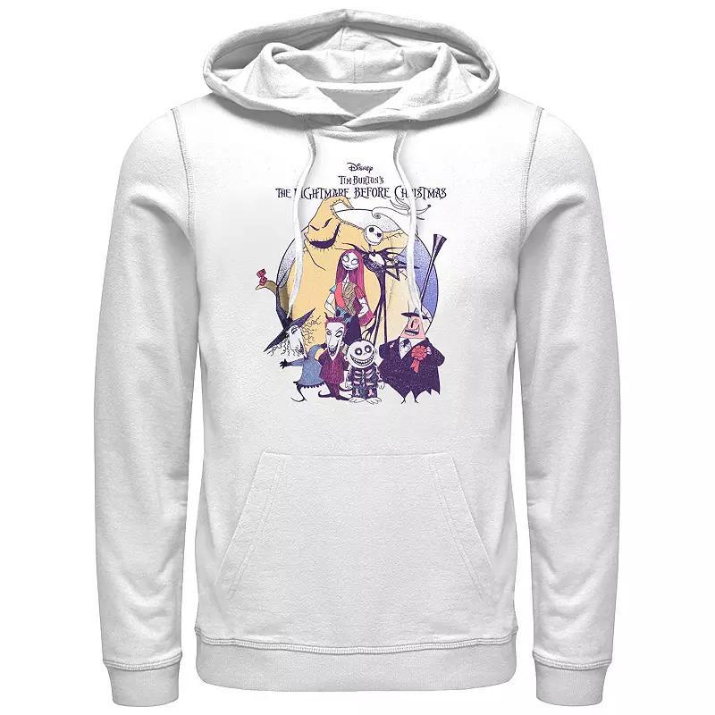 Disneys The Nightmare Before Christmas Scary Group Mens Graphic Hoodie Product Image